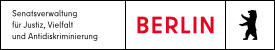 Logo der Berliner Senatsverwaltung für Justiz, Vielfalt und Antidiskriminierung