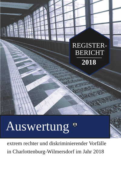 Titelseite des Registerberichts 2018 Charlottenburg-Wilmersdorf